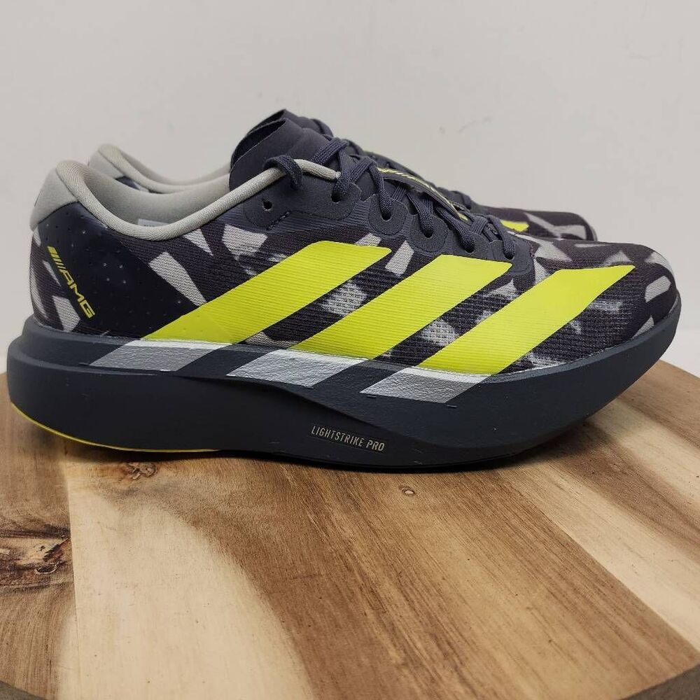 Adidas Adizero EVO SL AMG Shoes Mens Size 7Grey Yellow